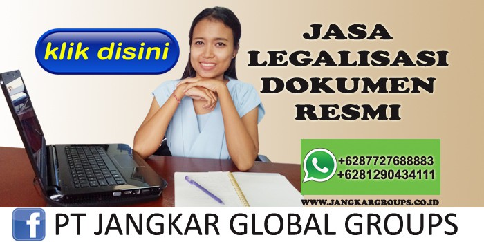 jasa legalisasi dokumen resmi