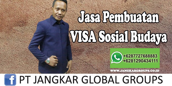 Jasa Pembuatan Visa sosial budaya