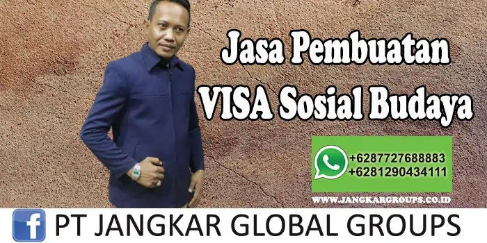 Jasa Pembuatan Visa sosial budaya