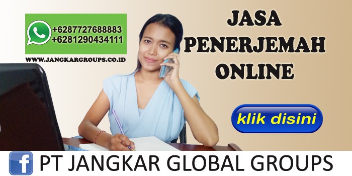 jasa penerjemah online