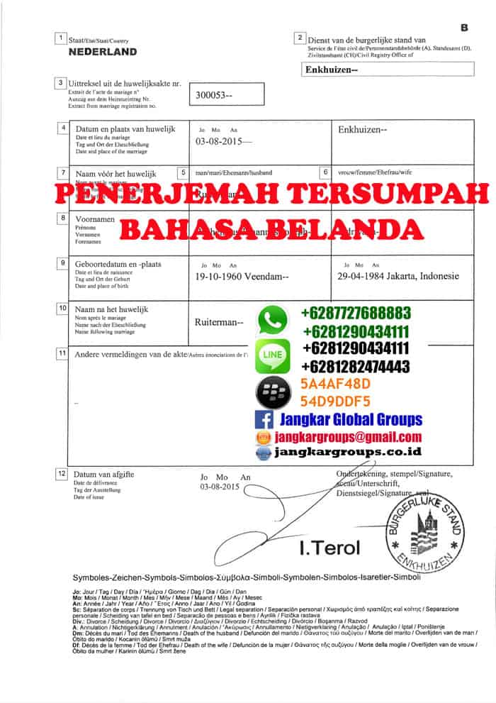 penerjemah tersumpah bahasa belanda ke indonesia