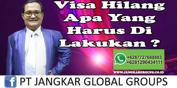 Visa hilang apa yang harus di lakukan