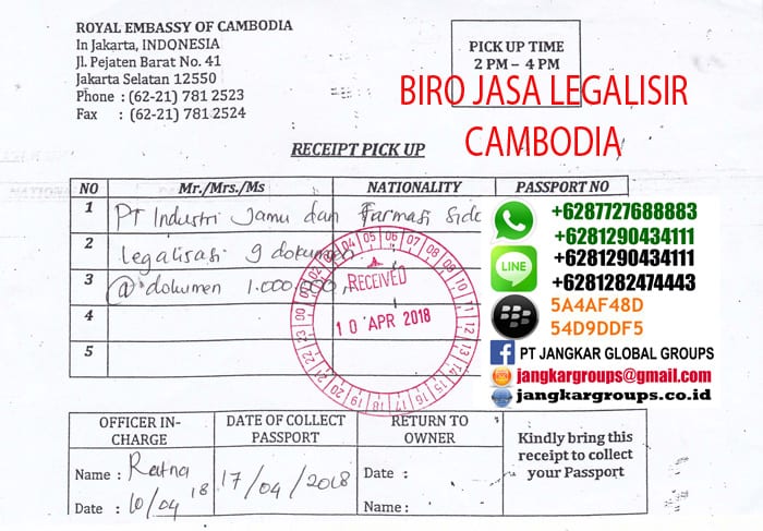 biro jasa legalisir cambodia