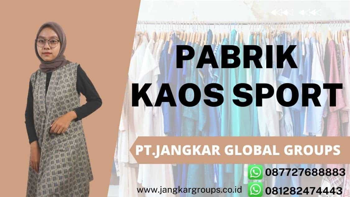 pabrik kaos sport lengan panjang dan celana panjang sport