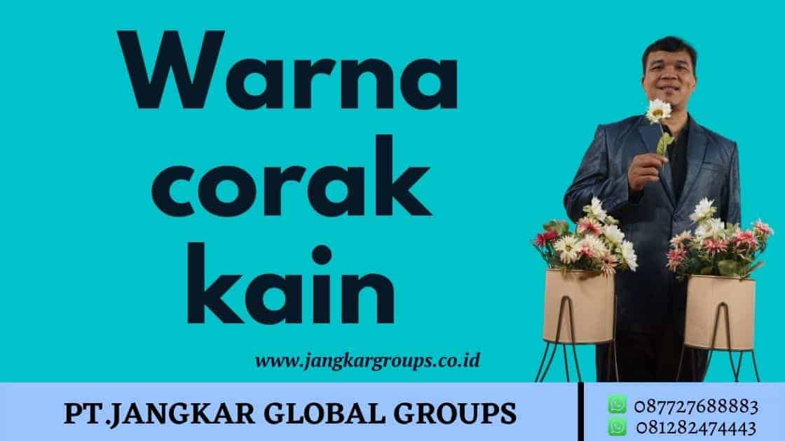 Warna corak kain