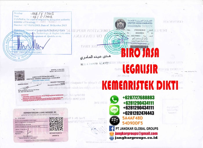 legalisir ijazah di kemenristek dikti2