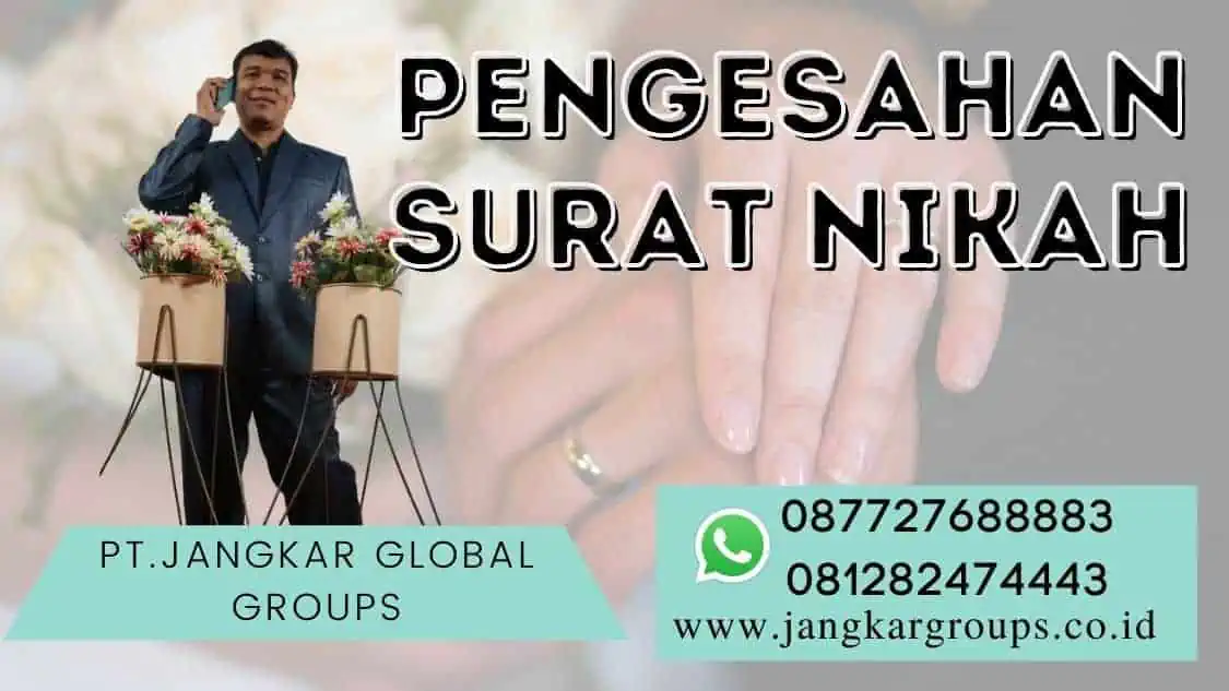 pengesahan surat nikah