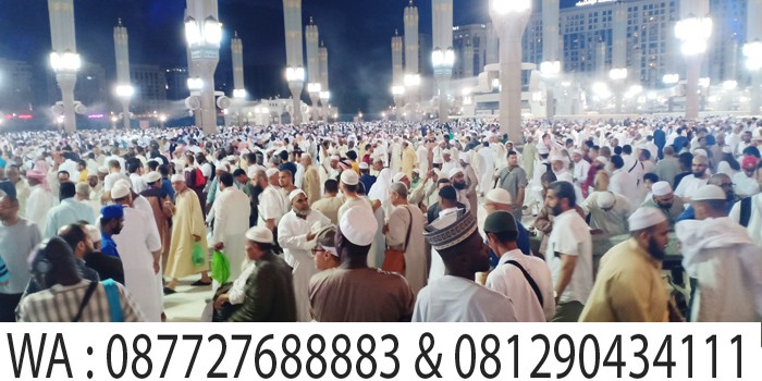 subuh di pelataran masjid nabawi, umroh ramadhan madinah safar