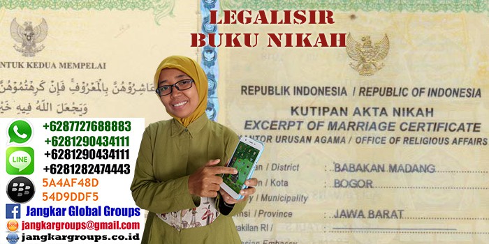 jasa legalisir buku nikah