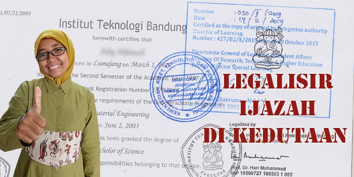 legalisir ijazah di kedutaan