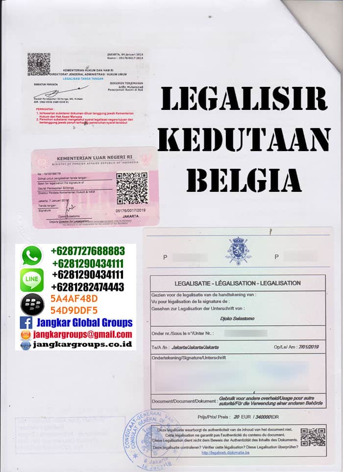 legalisir terjemah buku nikah belgia4