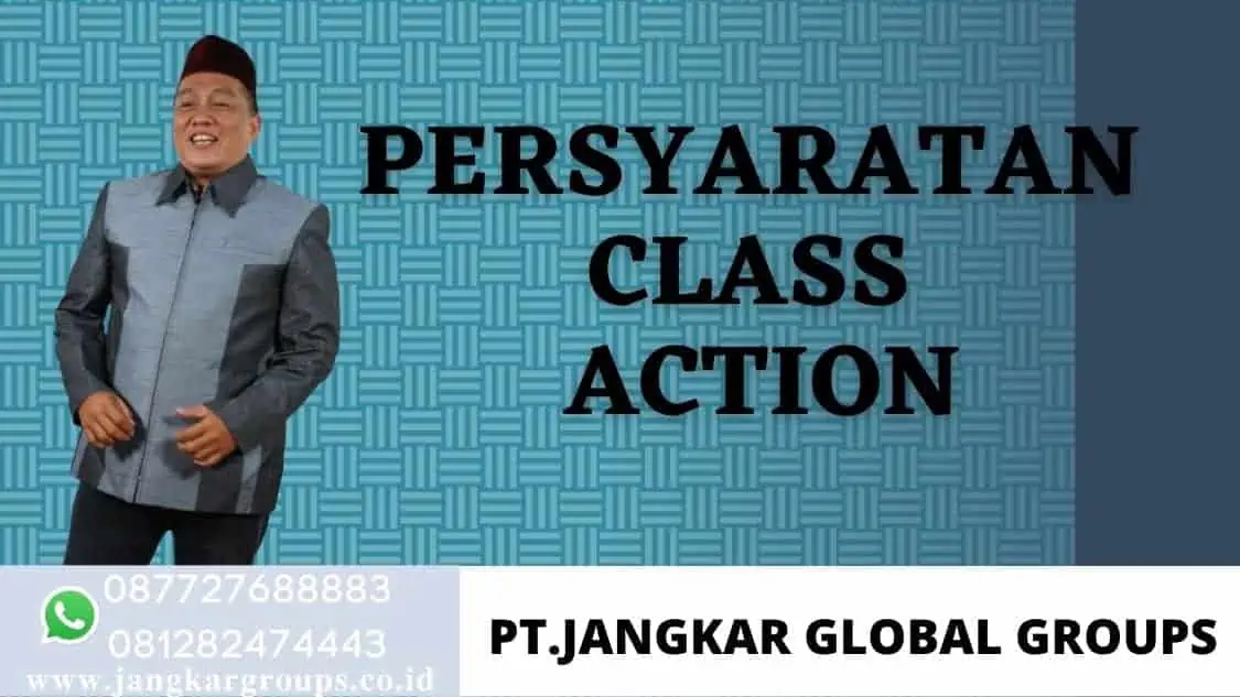 Persyaratan Class Action