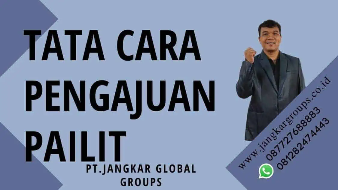 Tata cara pengajuan pailit