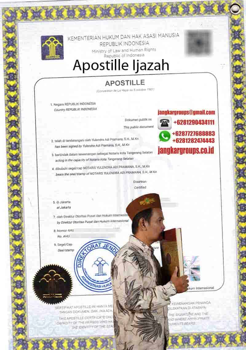 Apostille Ijazah