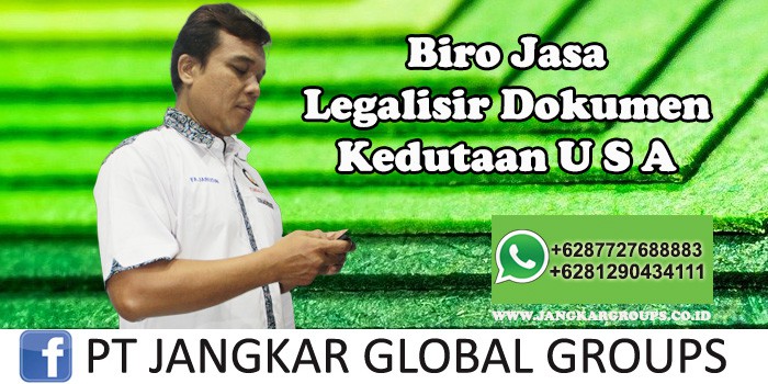 Biro Jasa Legalisir Dokumen Kedutaan Amerika