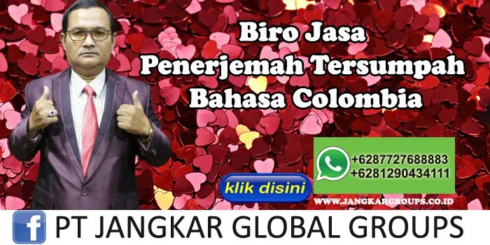 Biro Jasa Penerjemah Tersumpah Bahasa Colombia