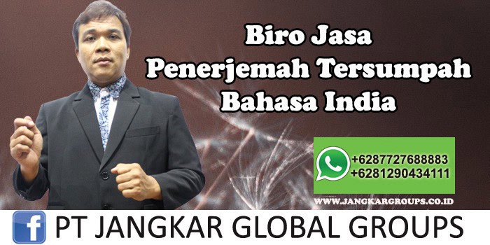 Biro Jasa Penerjemah Tersumpah Bahasa India