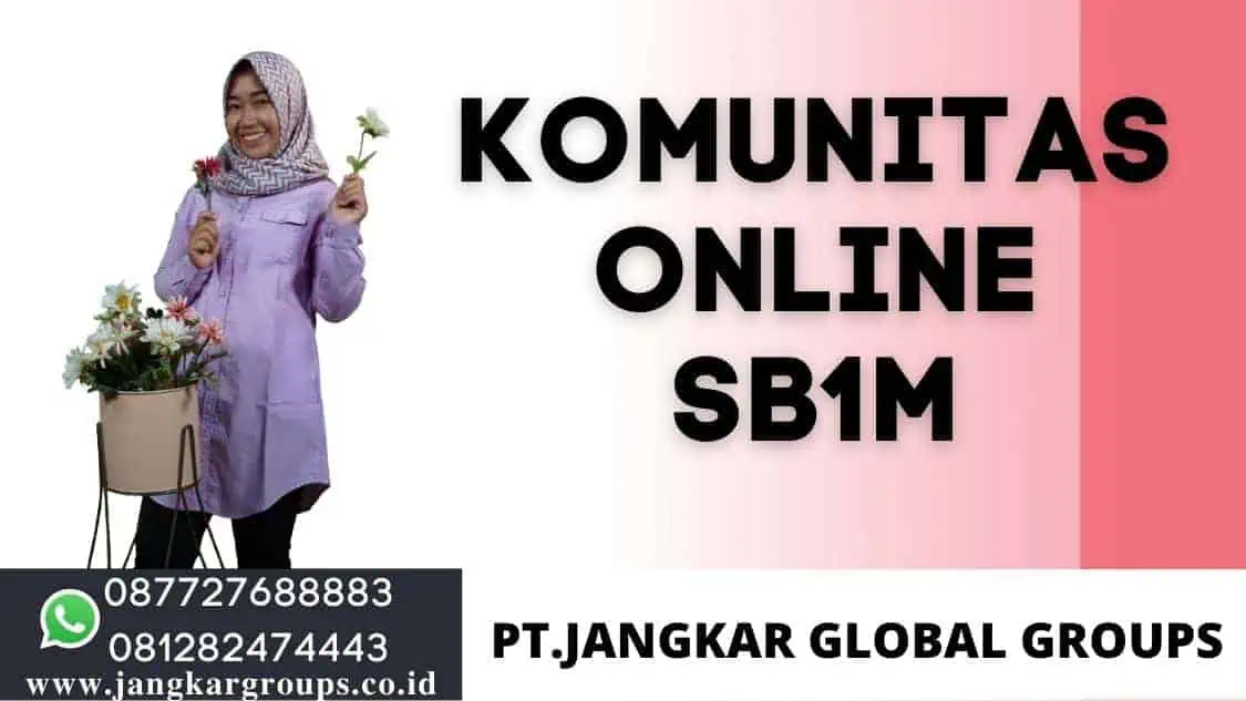 komunitas online SB1M,belajar bisnis online di komunitas milyarder