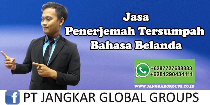 Jasa Penerjemah Tersumpah Bahasa Belanda