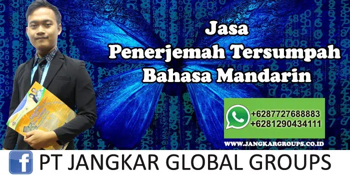 Jasa Penerjemah Tersumpah Bahasa Mandarin