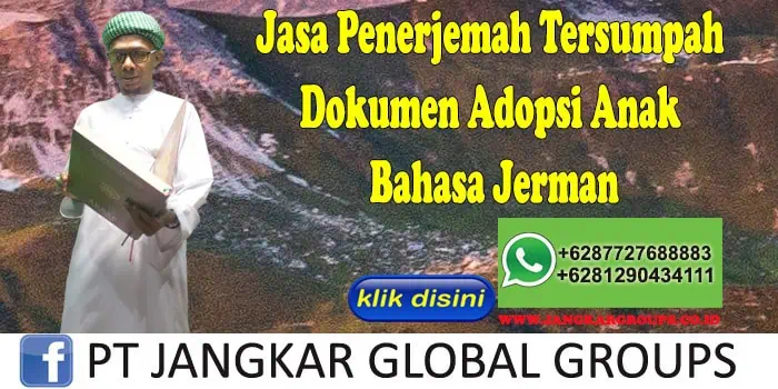 Jasa Penerjemah Tersumpah Dokumen Adopsi Anak Bahasa Jerman