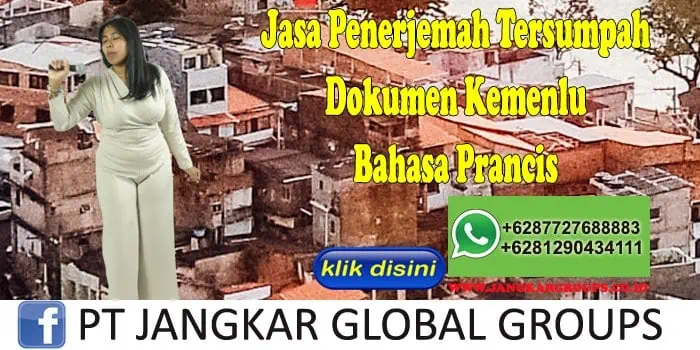 Jasa Penerjemah Tersumpah Dokumen Kemenlu Bahasa Prancis