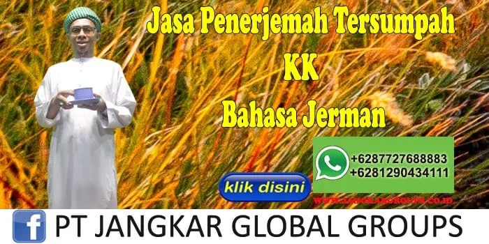 Jasa Penerjemah Tersumpah KK Bahasa Jerman