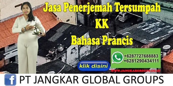 Jasa Penerjemah Tersumpah KK Bahasa Prancis