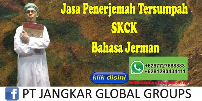 Jasa Penerjemah Tersumpah SKCK Bahasa Jerman