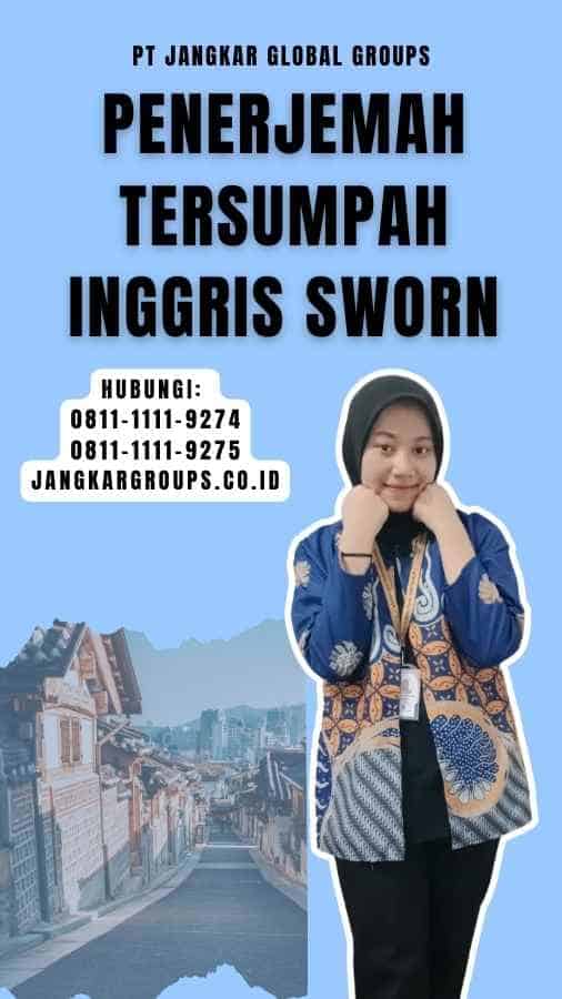 Penerjemah Tersumpah Inggris Sworn