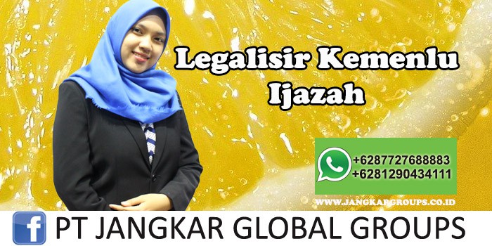 Legalisir Kemenlu Ijazah