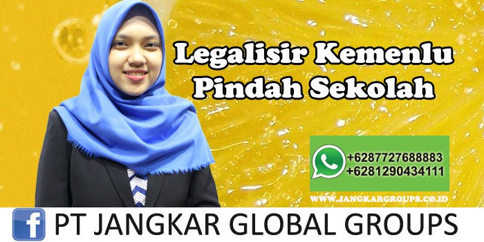 Legalisir Kemenlu Pindah Sekolah