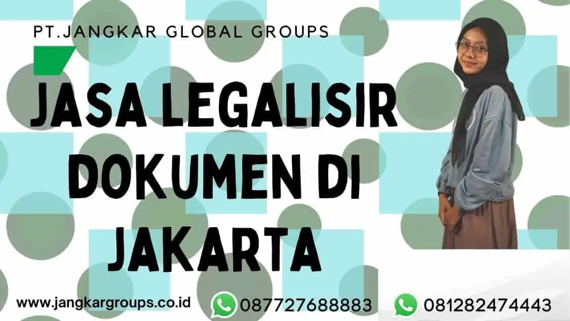 jasa legalisir dokumen di jakarta, Jasa legalisasi Dokumen Resmi Terdaftar Kementrian