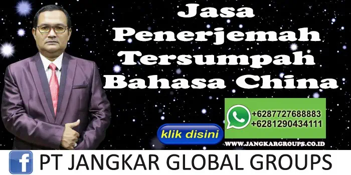 Jasa Penerjemah Tersumpah Bahasa China