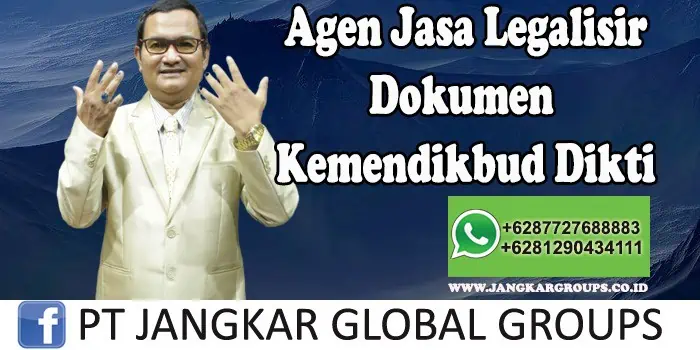 Agen Jasa Legalisir Dokumen Kemendikbud Dikti