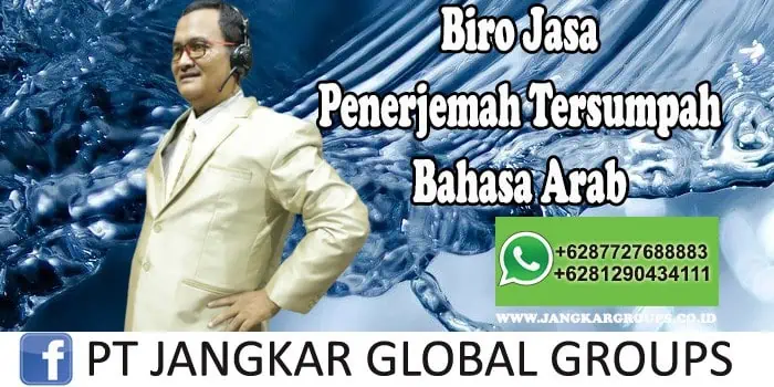 Biro Jasa Penerjemah Tersumpah Bahasa Arab