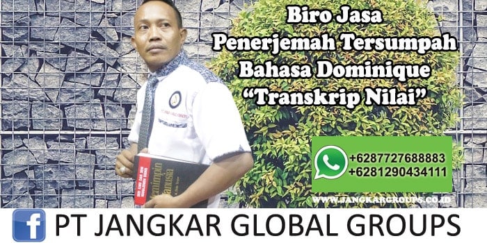 Transkrip Nilai Dominique