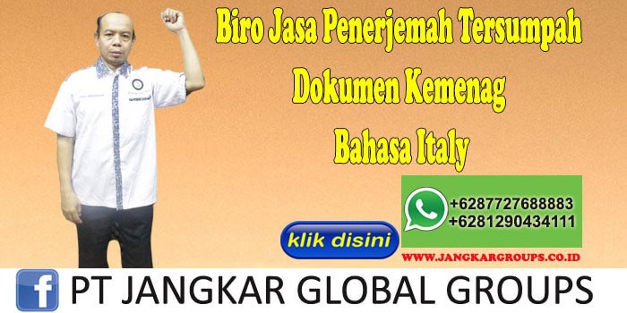 Dokumen Kemenag Italy