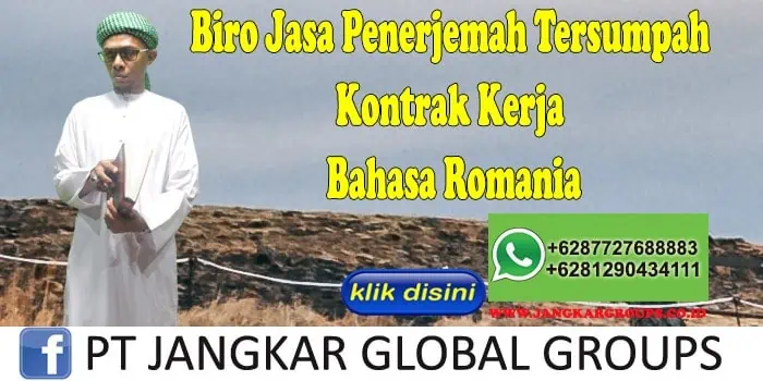 Biro Jasa Penerjemah Tersumpah Kontrak Kerja Bahasa Romania