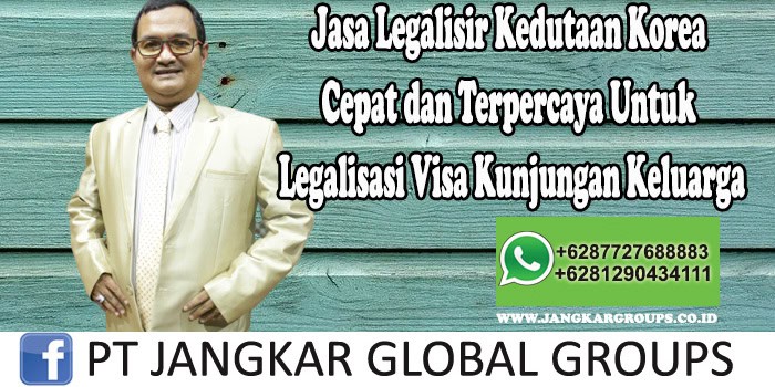 Jasa Legalisir Kedutaan Korea