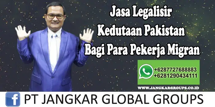 Jasa Legalisir Kedutaan Pakistan