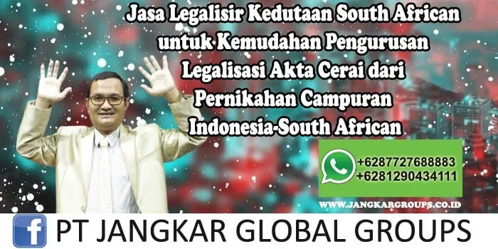 Jasa Legalisir Kedutaan South African