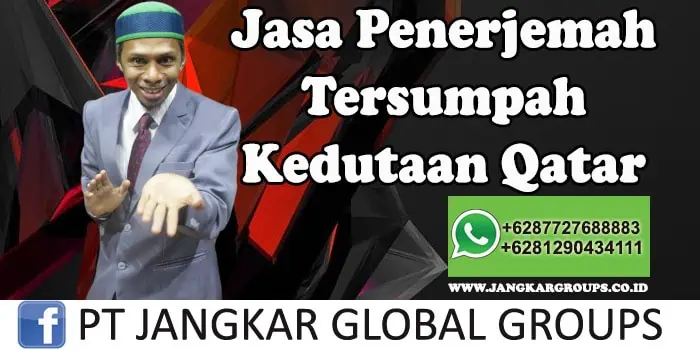 Jasa Penerjemah Tersumpah Qatar