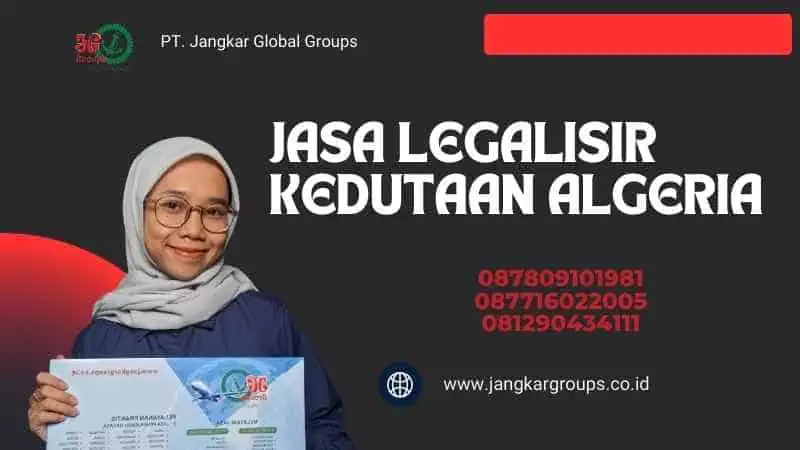 Jasa legalisir kedutaan Algeria