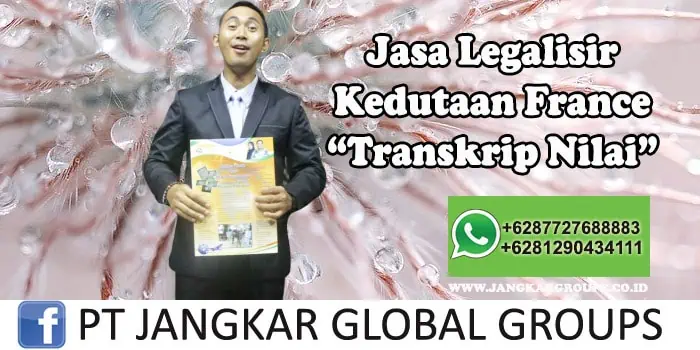 Legalisir Kedutaan France Transkrip Nilai