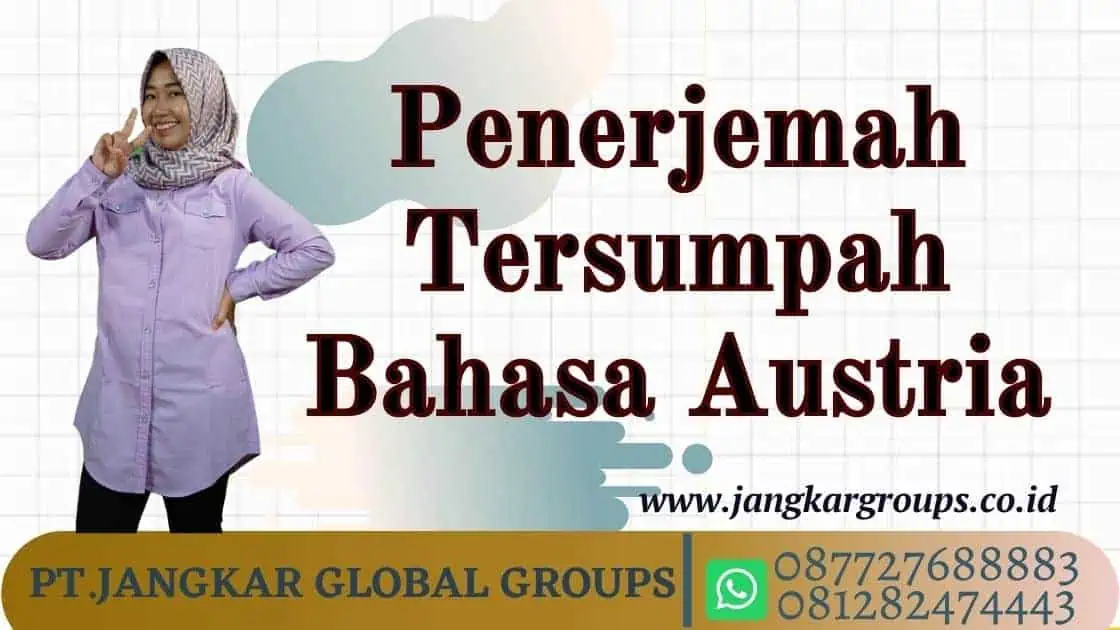 Penerjemah Tersumpah Bahasa Austria