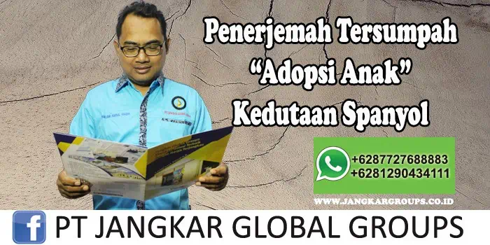 Penerjemah tersumpah Adopsi Anak Kedutaan Spanyol