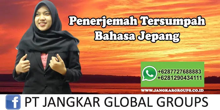 Penerjemah tersumpah bahasa Jepang