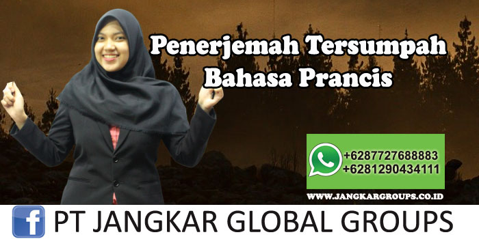 Penerjemah tersumpah bahasa Prancis