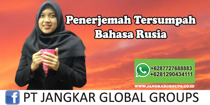 Penerjemah tersumpah bahasa Rusia